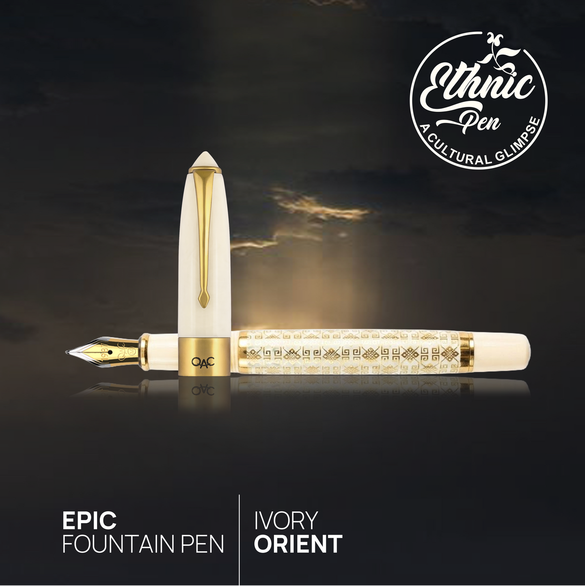 Epic Ivory Orient Fountain Pen
