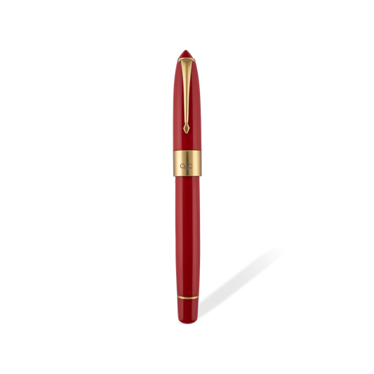 Epic Classic Fountain Pen Red Gold Diplomat