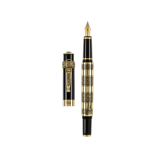 Imperial Black Gold Fountain Pen