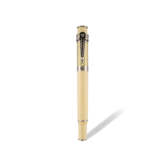 Autograph Ivory Silver Roller Ball Pen