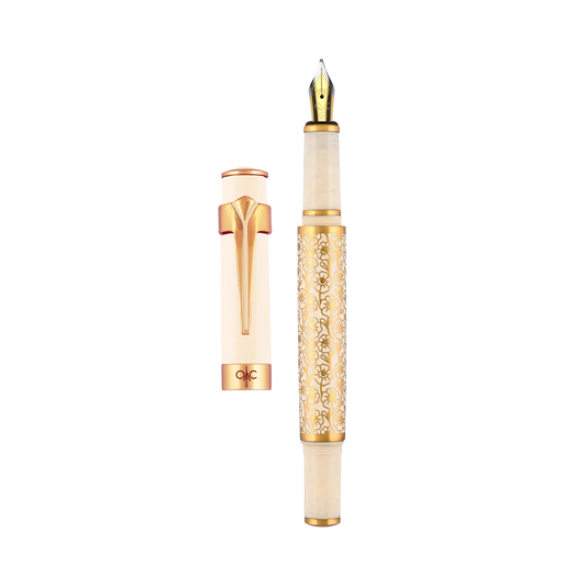 Valor Ivory Blossom Fountain Pen