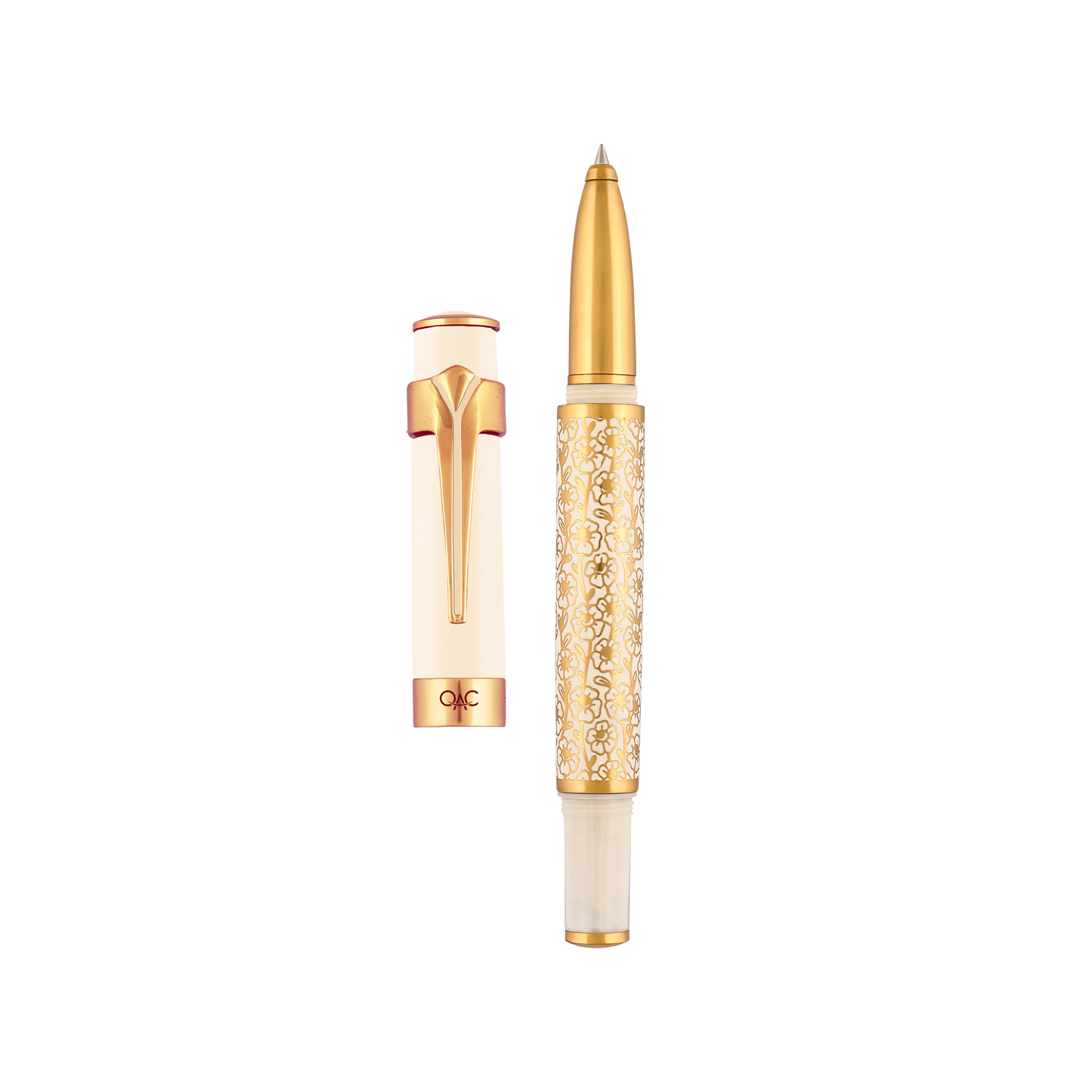 Valor Ivory Blossom Roller Ball Pen