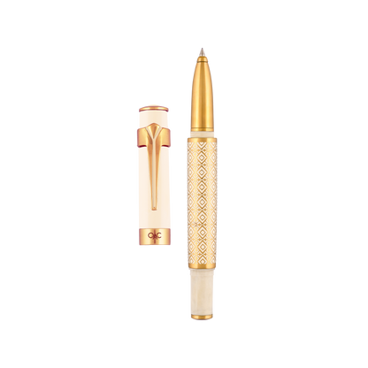 Valor Ivory Diamond Roller Ball Pen