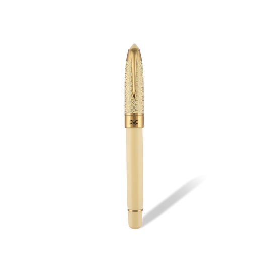 Epic Ivory Gold Roller Ball Pen