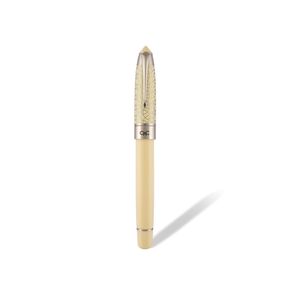 Epic Ivory Silver Roller Ball Pen