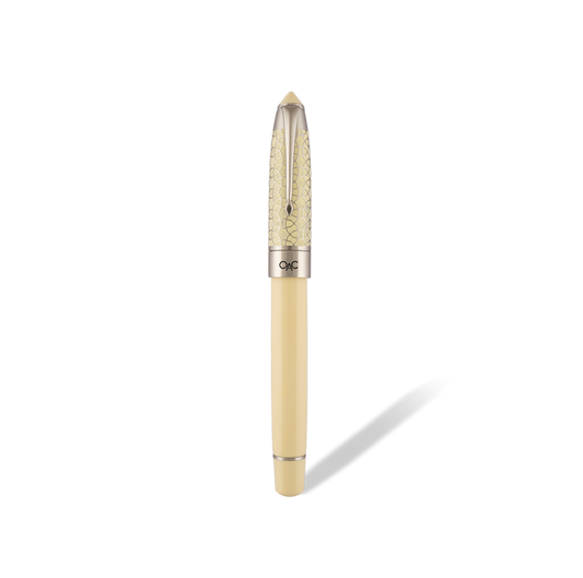 Epic Ivory Silver Fountain Pen