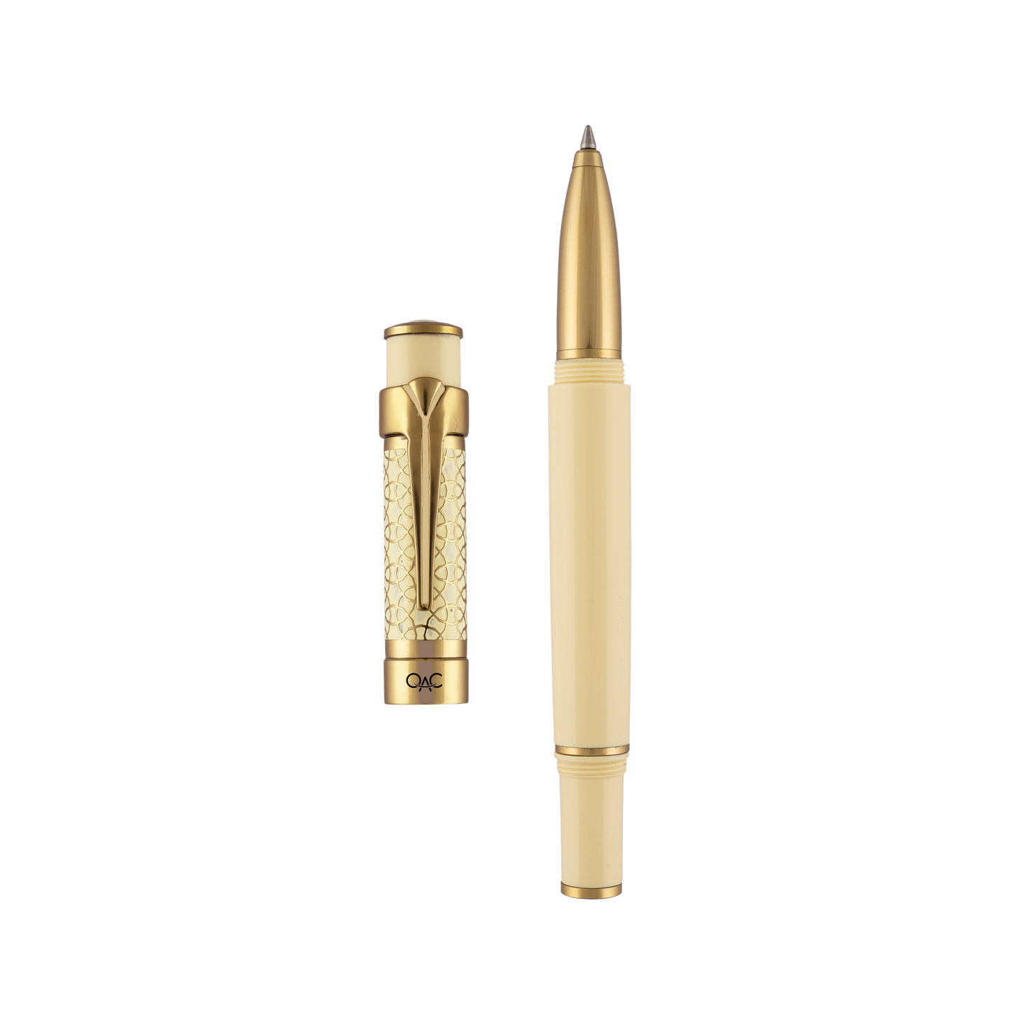 Valor Ivory Gold Roller Ball Pen