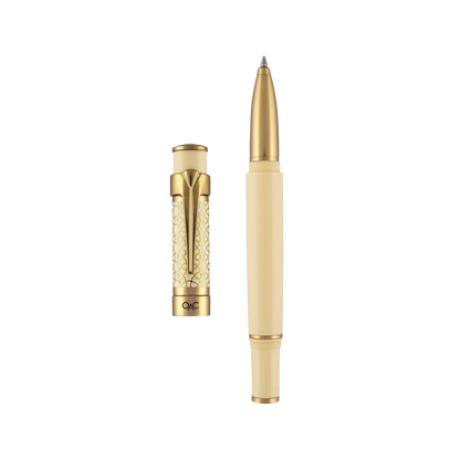 Valor Ivory Gold Roller Ball Pen