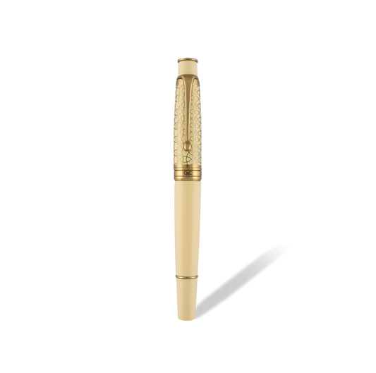 Royale Ivory Gold Fountain Pen