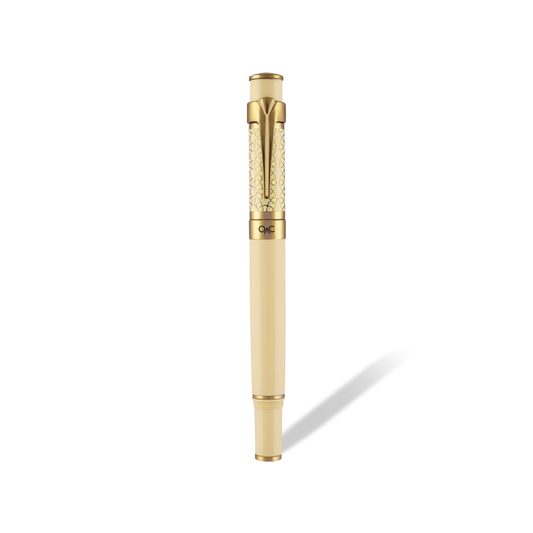 Valor Ivory Gold Fountain Pen