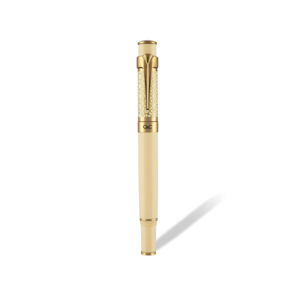 Valor Ivory Gold Roller Ball Pen