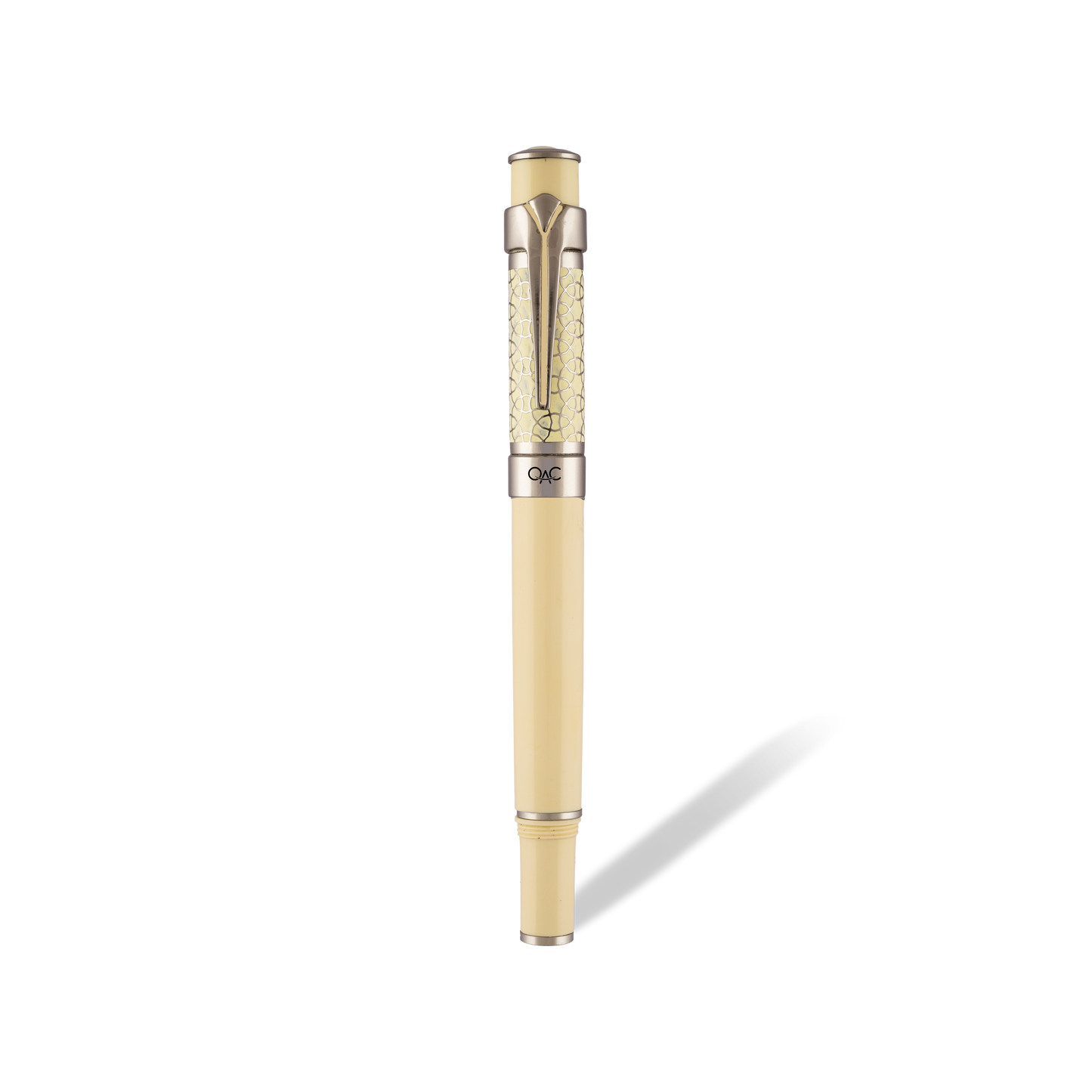 Valor Ivory Platinum Fountain Pen