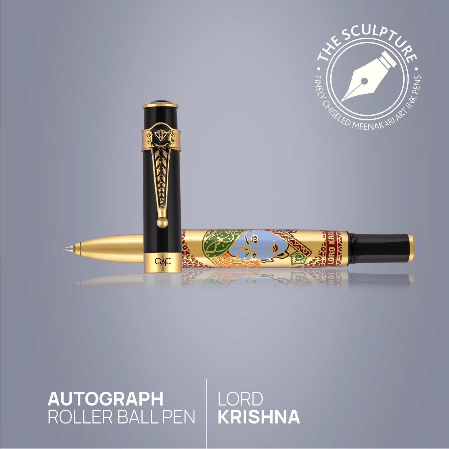 Autograph Lord Krishna Roller Ball Pen