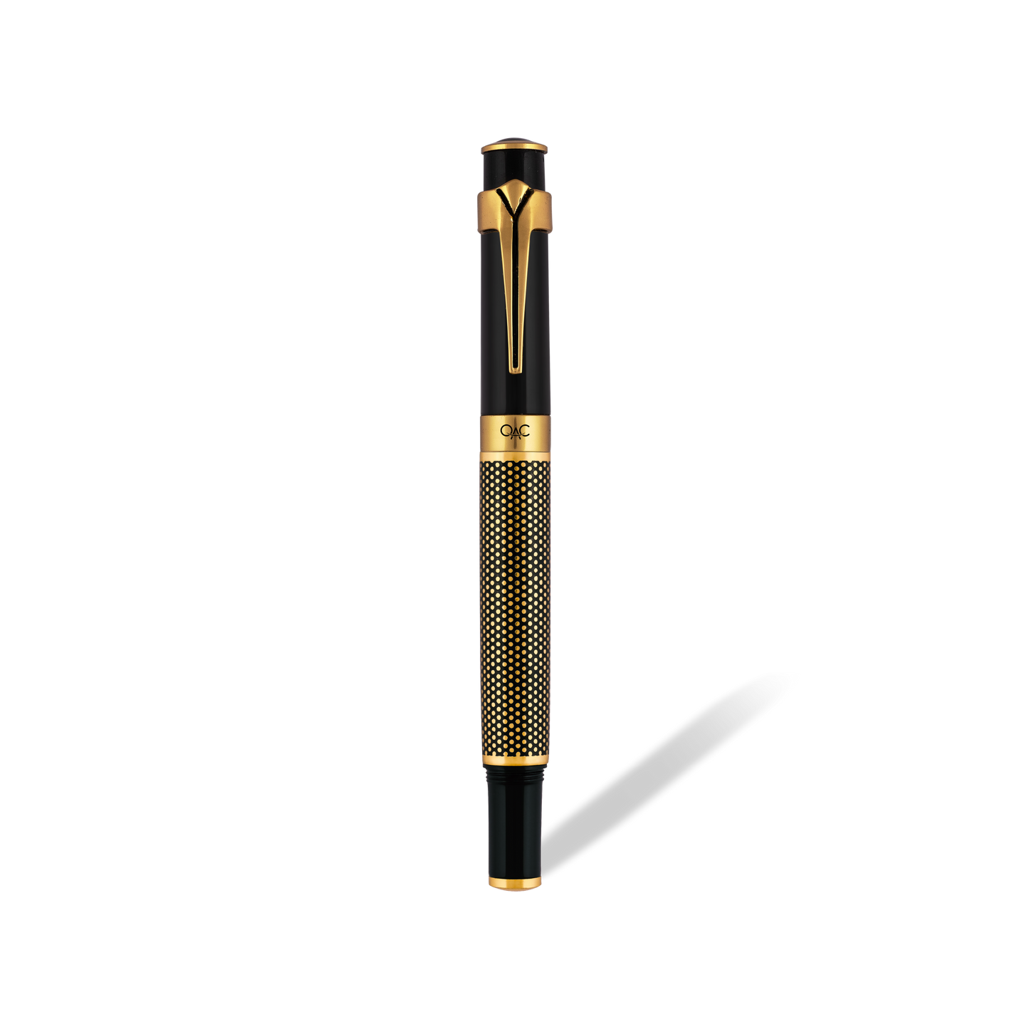 Valor Ebony Polka Dot Roller Ball Pen