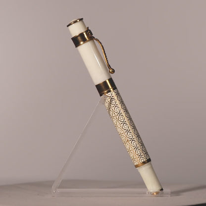 Autograph Ivory Diamond Roller Ball Pen