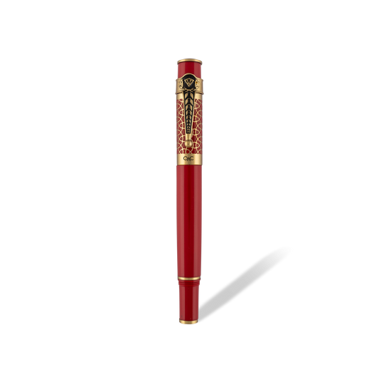Autograph Red Gold Roller Ball Pen