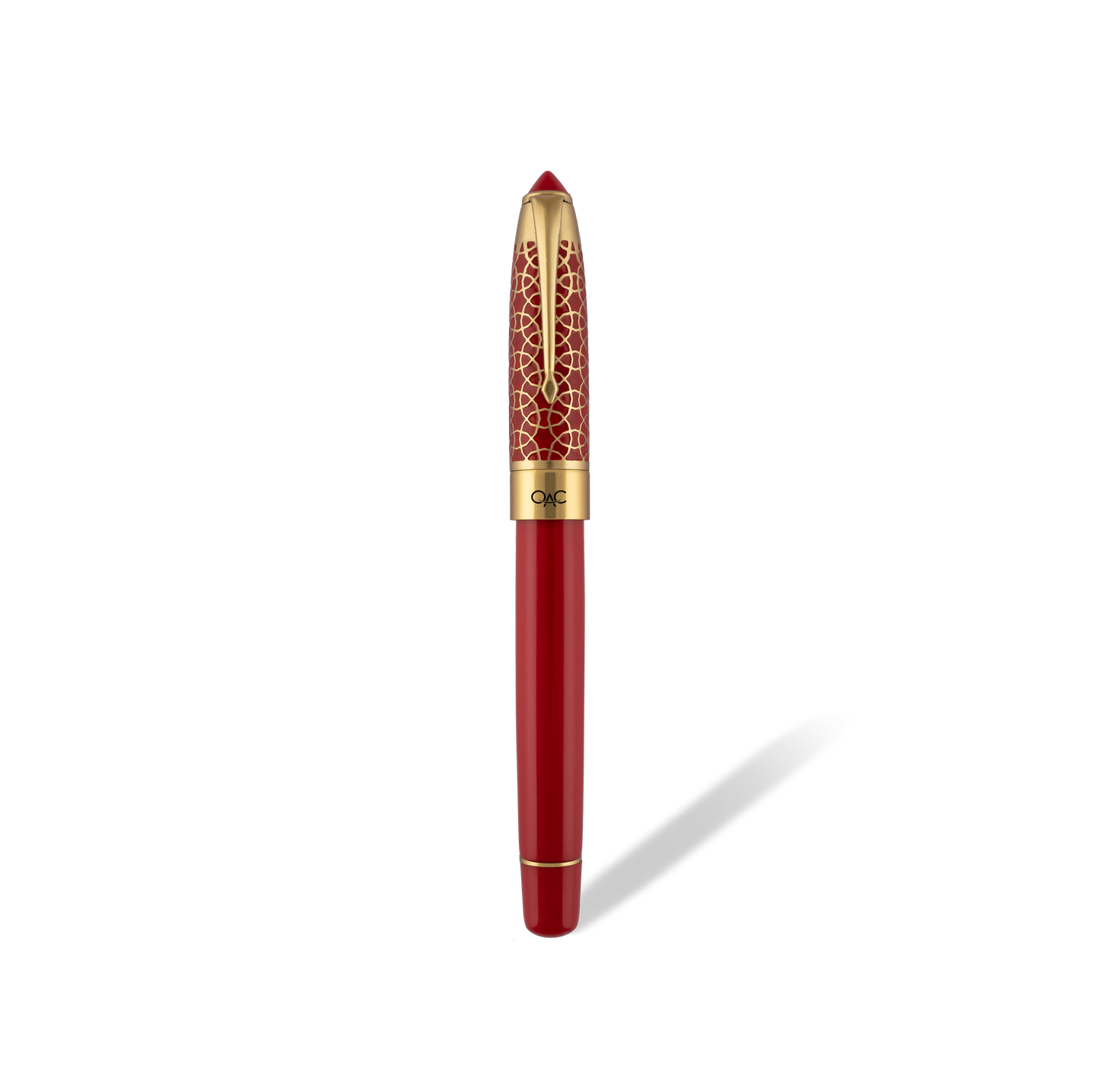 Epic Red Gold Roller Ball Pen
