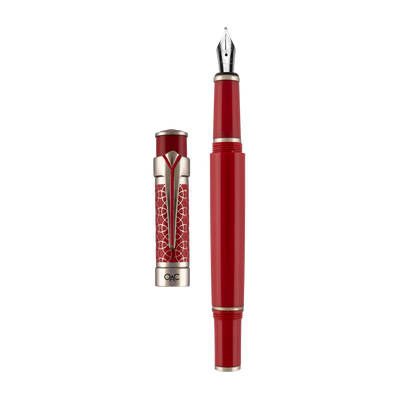 Valor Red Platinum Fountain Pen