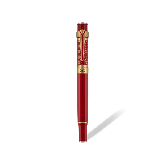 Valor Red Gold Fountain Pen