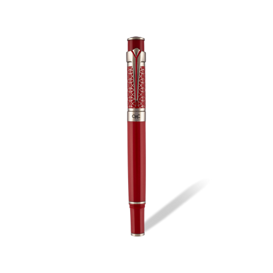 Valor Red Platinum Fountain Pen