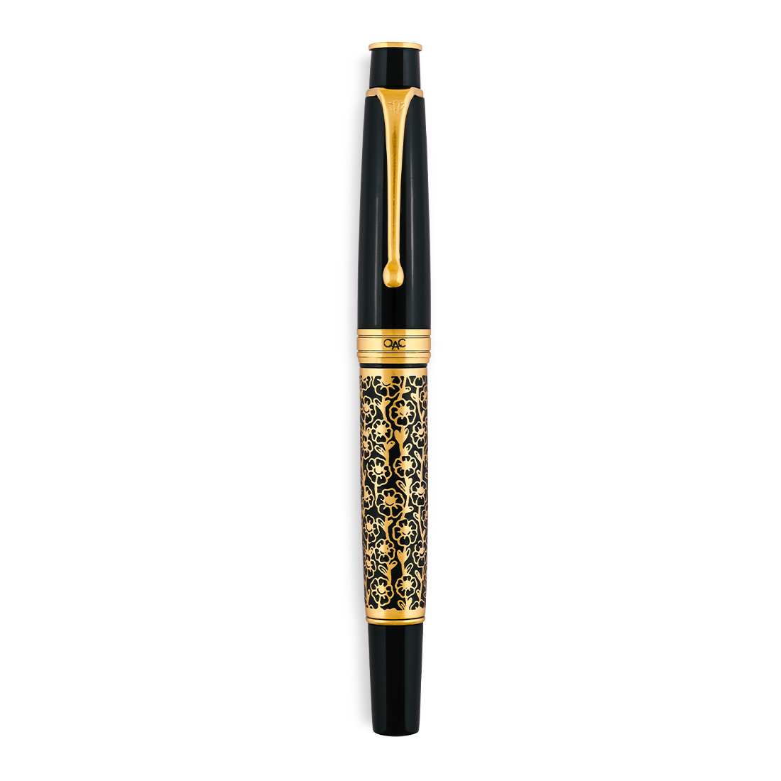 Royale Ebony Blossom Roller Ball Pen