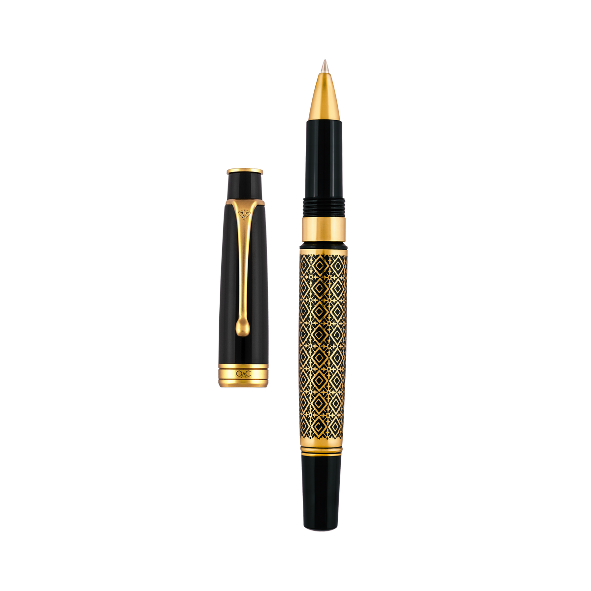 Royale Ebony Diamond Roller Ball Pen