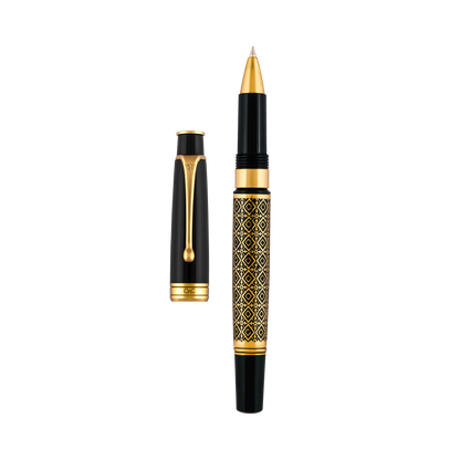 Royale Ebony Diamond Roller Ball Pen