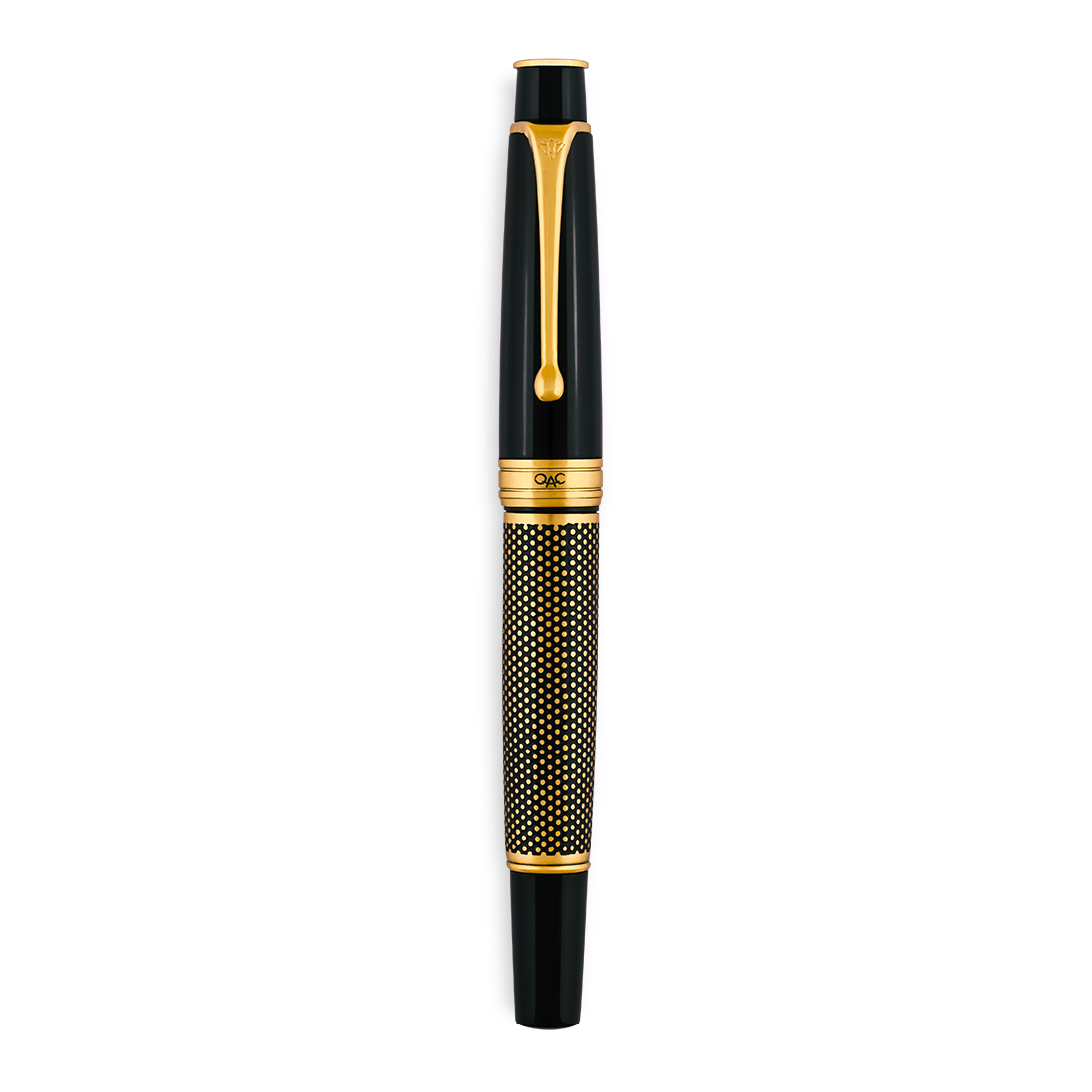 Royale Ebony Polka Dot Roller Ball Pen