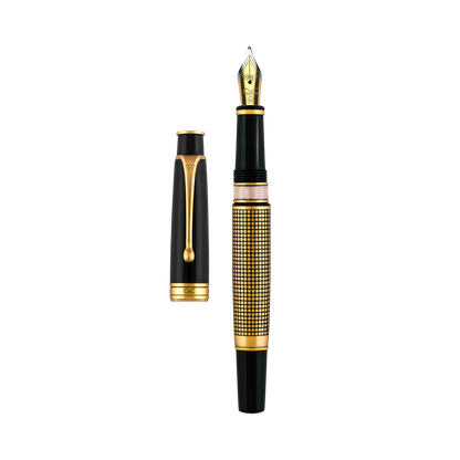 Royale Ebony X Hatch Fountain Pen