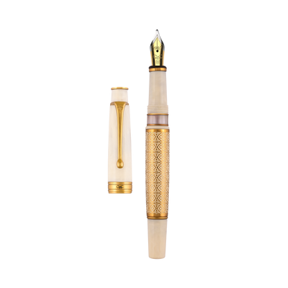 Royale Ivory Diamond Fountain Pen