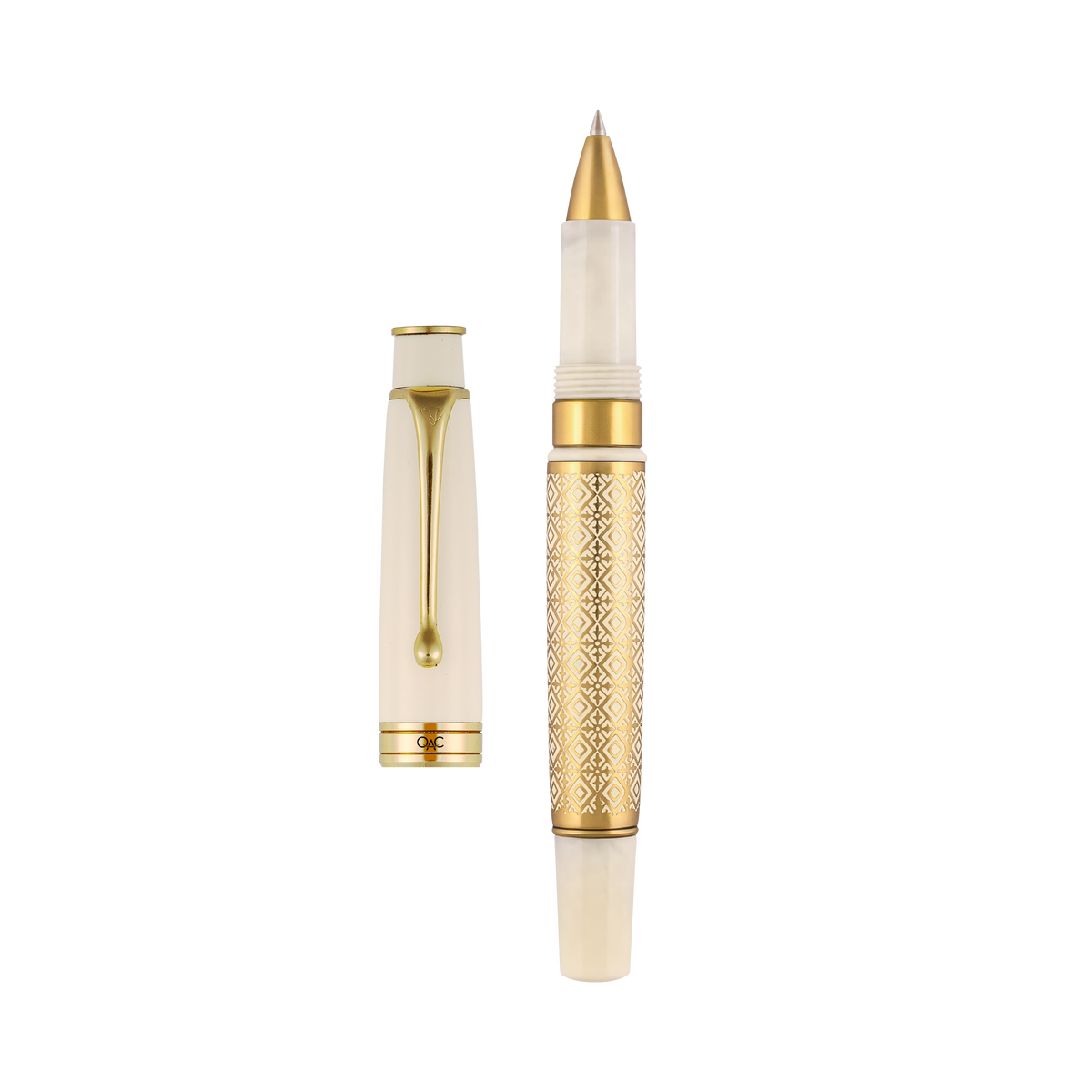 Royale Ivory Diamond Roller Ball Pen