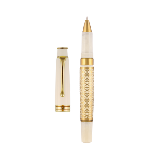 Royale Ivory Diamond Roller Ball Pen