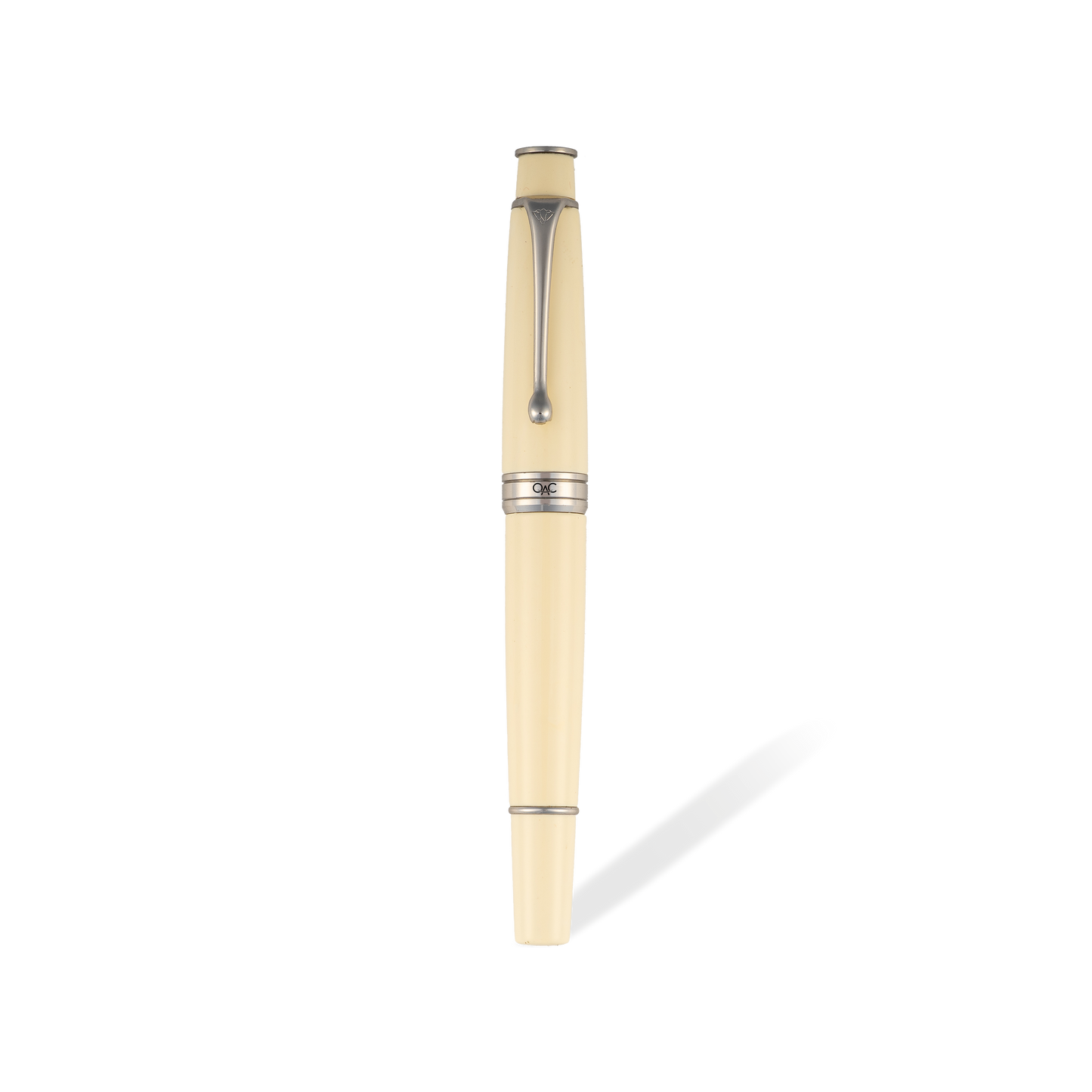 Royale Classic Roller Ball Pen Ivory Platinum Diplomat