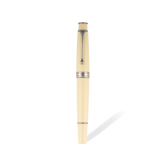 Royale Classic Roller Ball Pen Ivory Platinum Diplomat