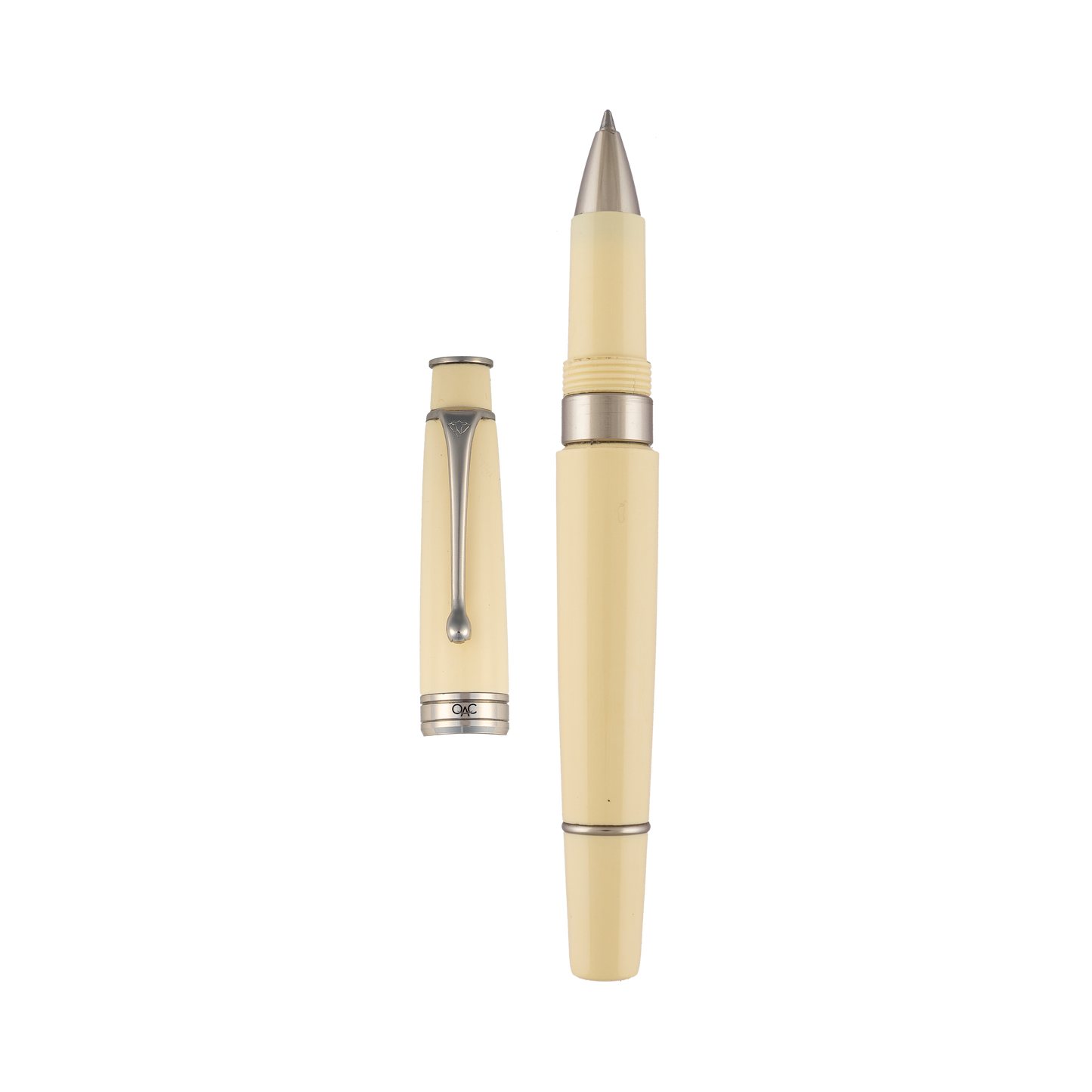 Royale Classic Roller Ball Pen Ivory Platinum Diplomat