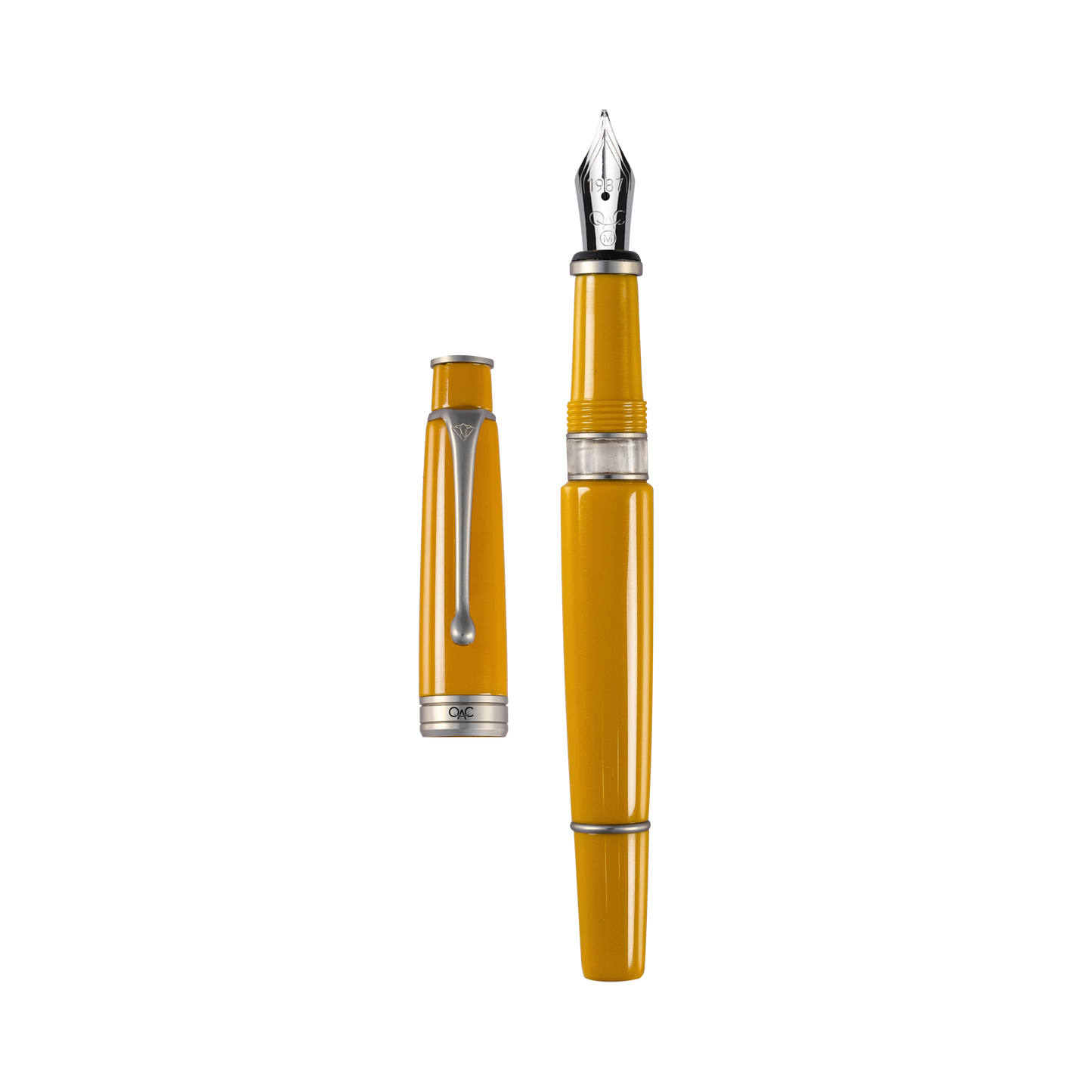 Royale Classic Fountain Pen Jaisalmer Platinum Diplomat