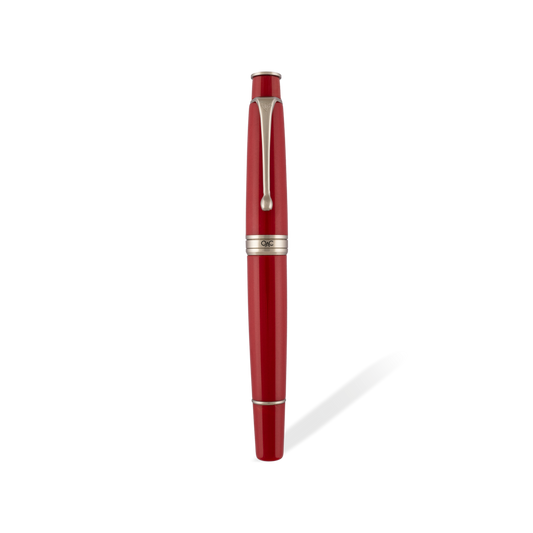 Royale Classic Fountain Pen Red Platinum Diplomat