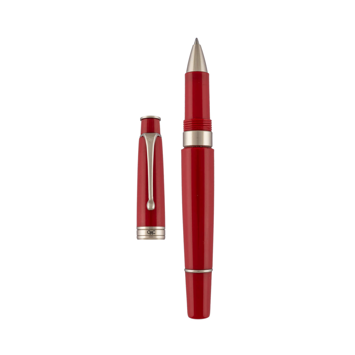 Royale Classic Roller Ball Pen Red Platinum Diplomat