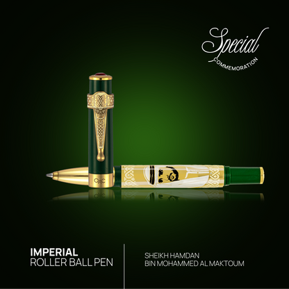 Imperial Sultan Hamdan Roller Ball Pen Green