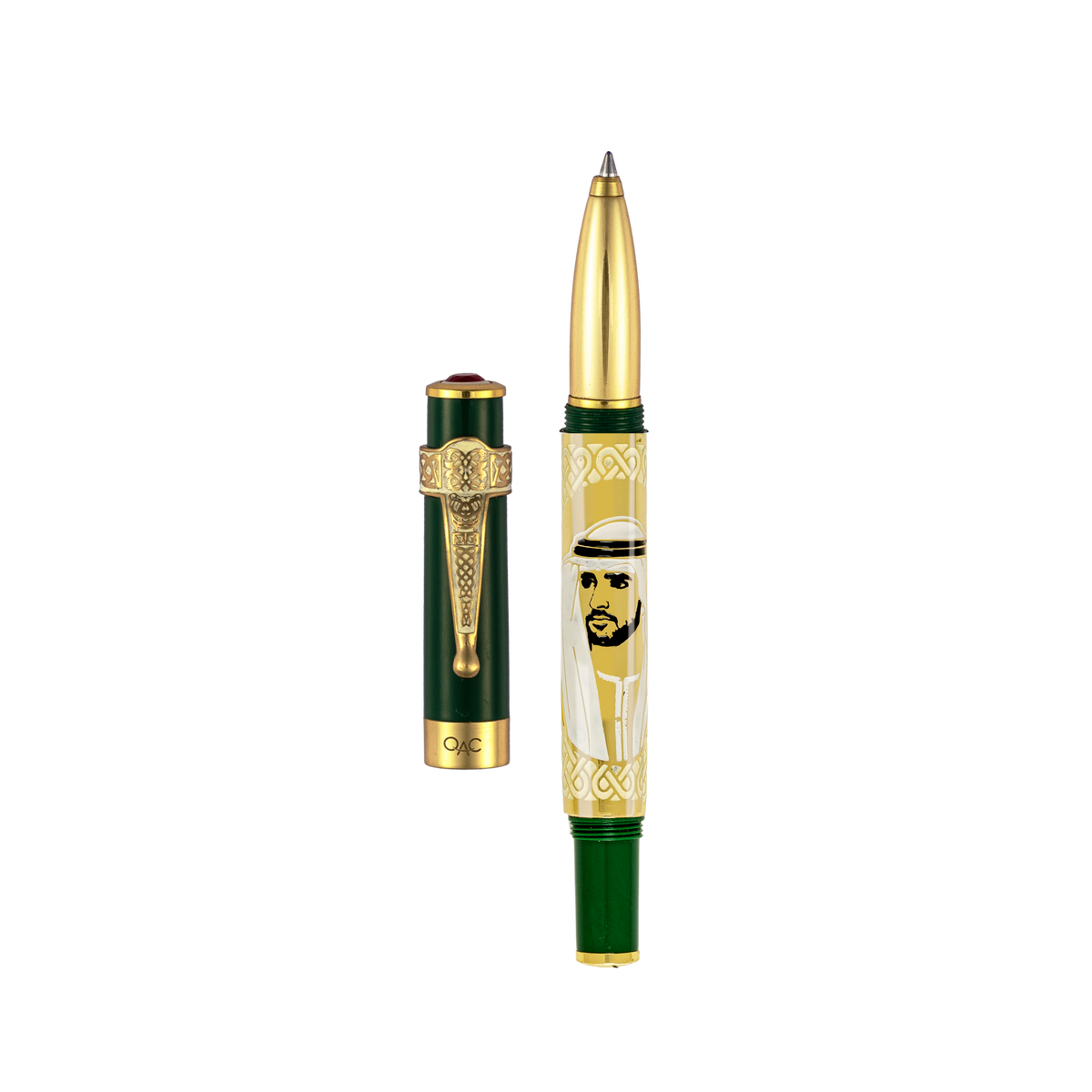 Imperial Sultan Hamdan Roller Ball Pen Green