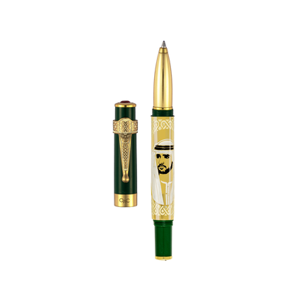 Imperial Sultan Hamdan Roller Ball Pen Green
