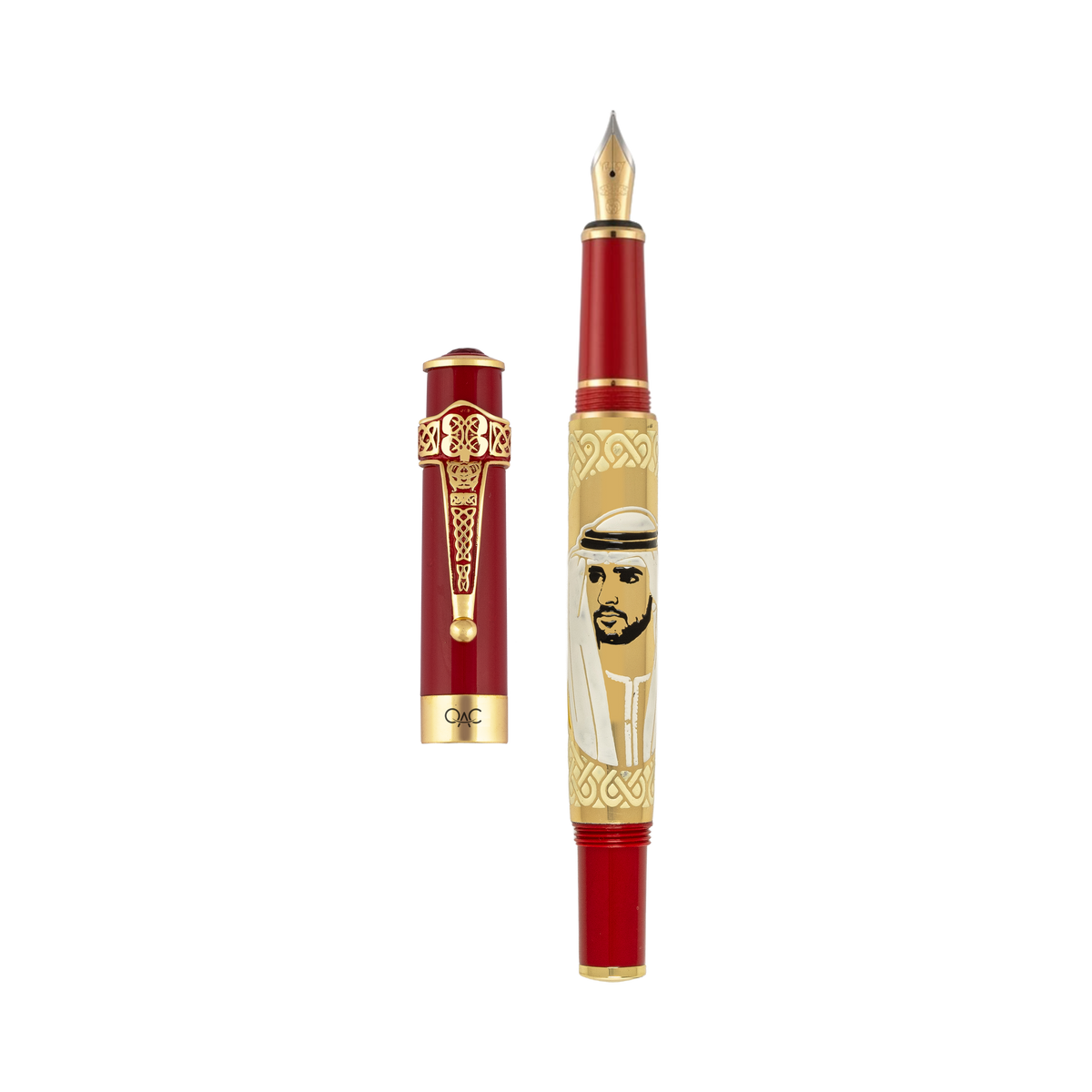 Imperial Sultan Hamdan Fountain Pen Red