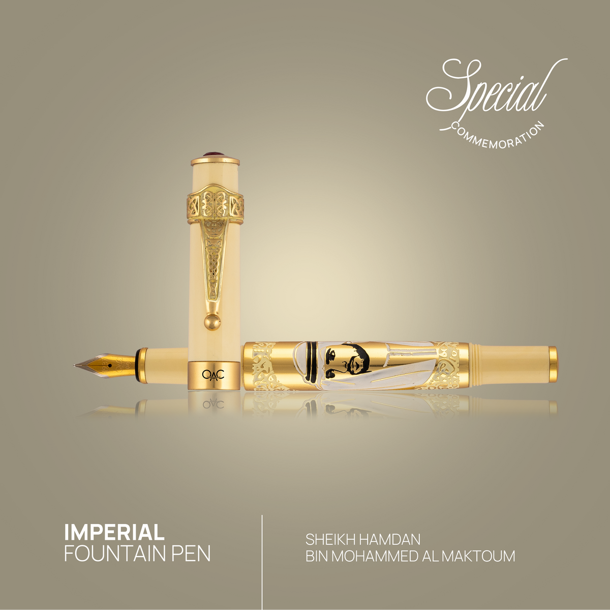 Imperial Sultan Hamdan Fountain Pen Ivory