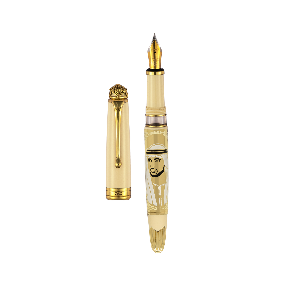 Noble Sultan Hamdan Fountain Pen Ivory
