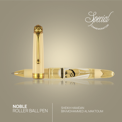 Noble Sultan Hamdan Roller Ball Pen Ivory