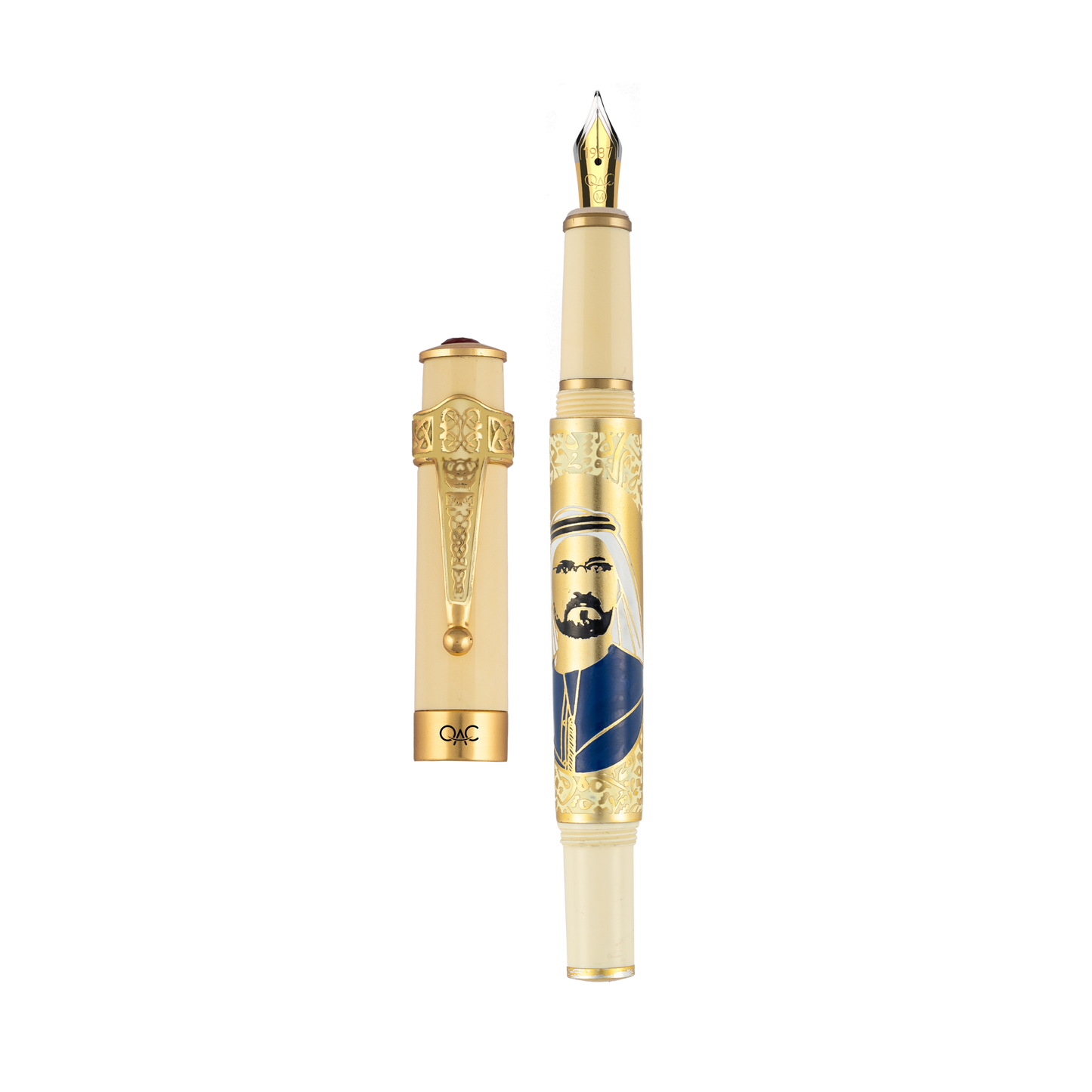 Imperial Sheikh Mohammed Bin Rashid Al Maktoum Fountain Pen Ivory
