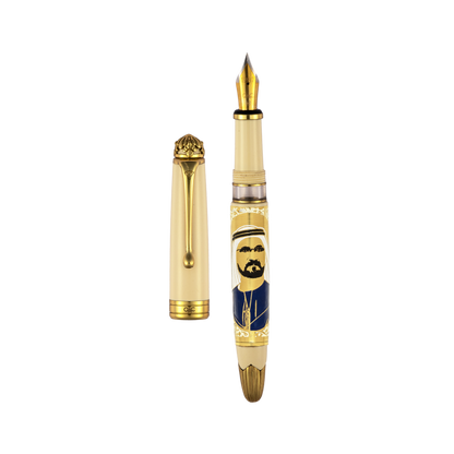Noble Sheikh Mohammed Bin Rashid Al Makhtoum Fountain Pen Ivory