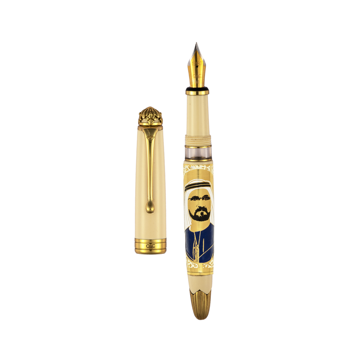 Noble Sheikh Mohammed Bin Rashid Al Makhtoum Fountain Pen Ivory