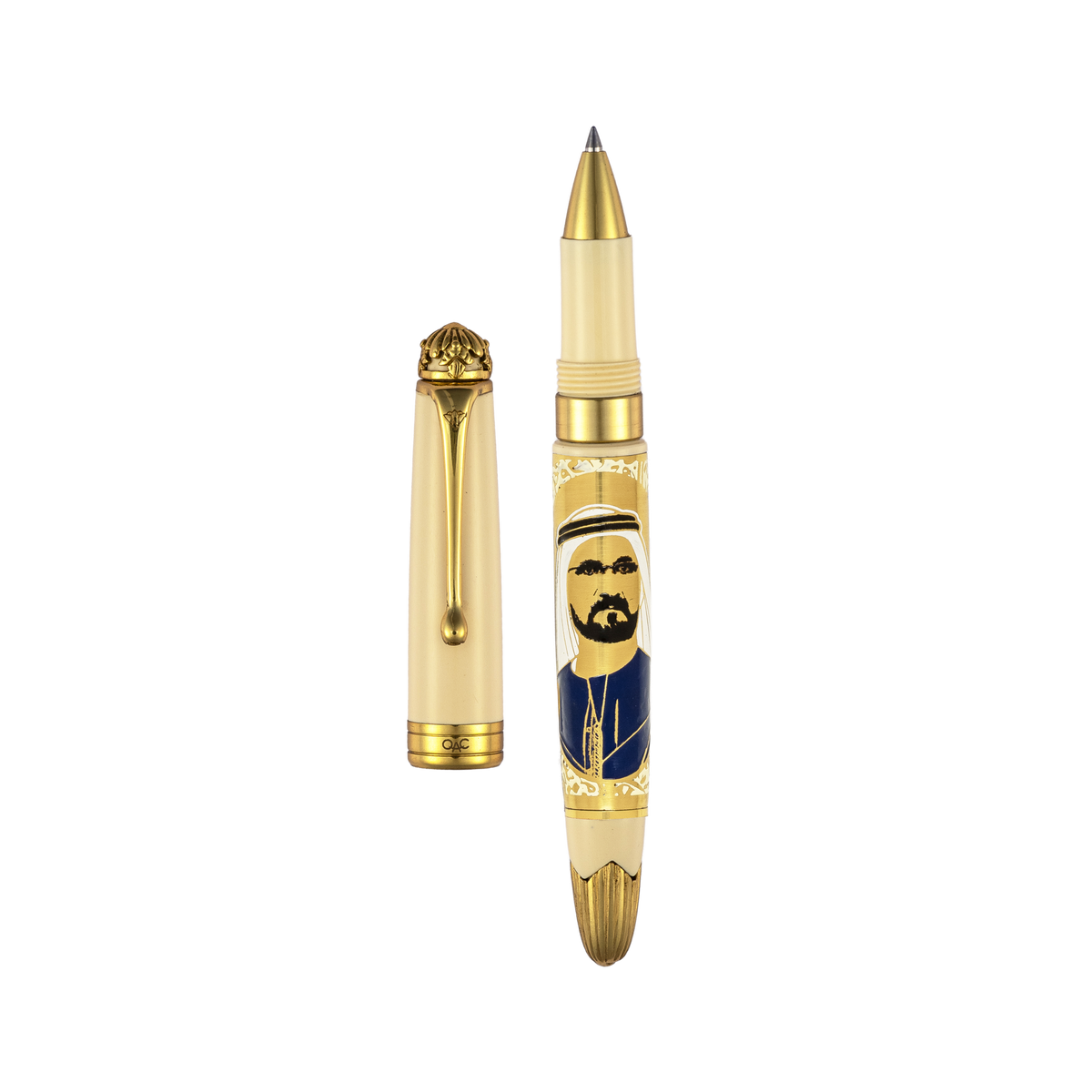 Noble Sheikh Mohammed Bin Rashid Al Makhtoum Roller Ball Pen Ivory