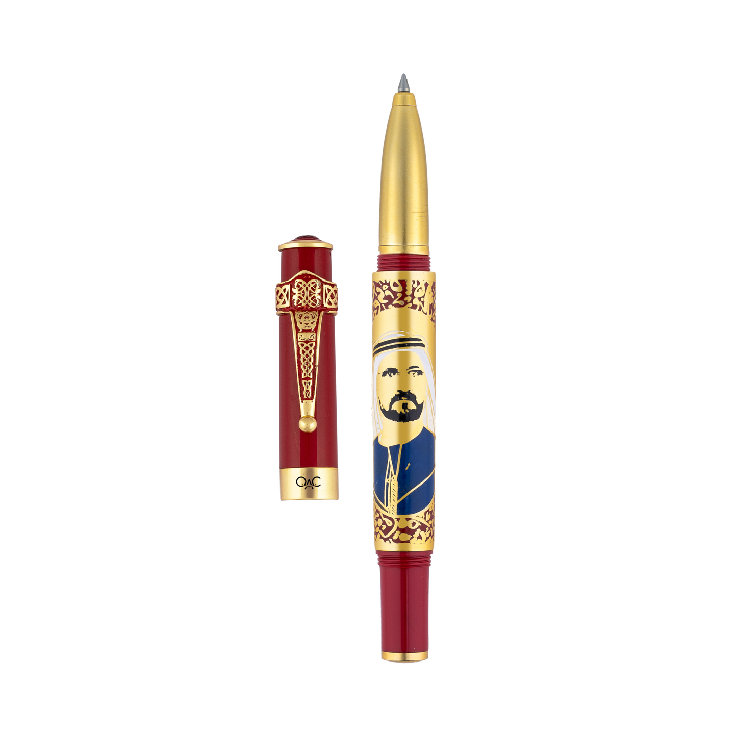 Imperial Sheikh Mohammed Bin Rashid Al Maktoum Roller Ball Pen Red